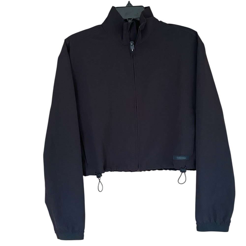 Calvin Klein Black Bomber Jacket